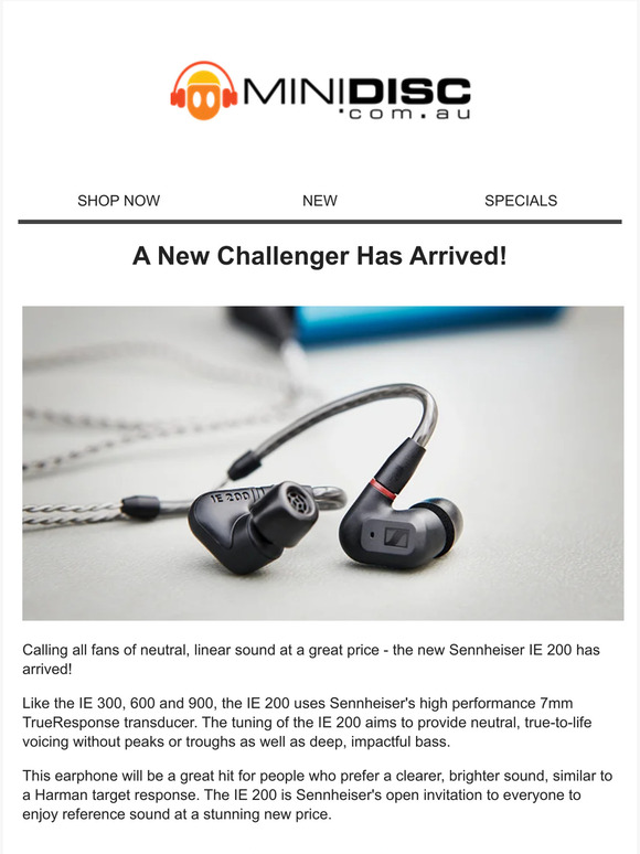 Sennheiser IE 200 - Reference Sound for Everyone!