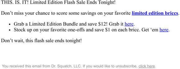 Flash sale ends tonight!