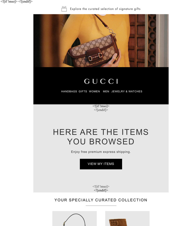 Gucci US Email Newsletters: Shop Sales, Discounts, and Coupon Codes