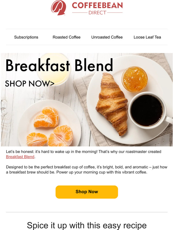 Rise & Shine with Breakfast Blend 🌞
