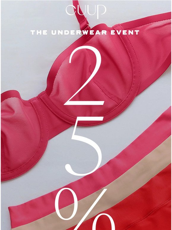 Stock Up and Save 25% on Underwear Packs