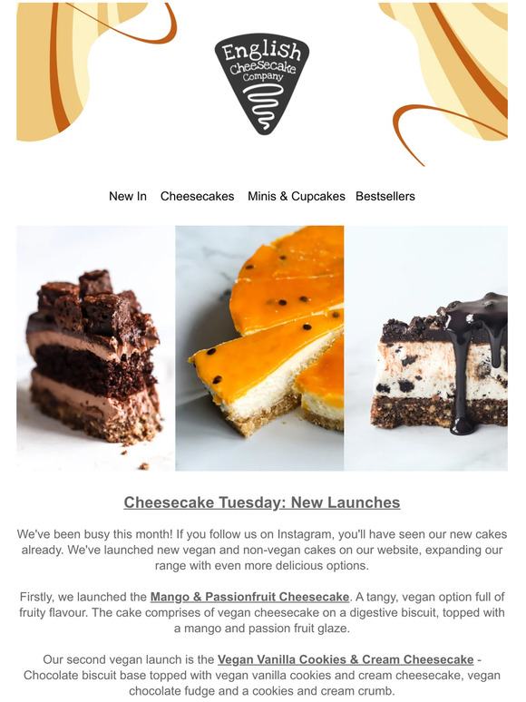 Cheesecake Tuesday: New Launches