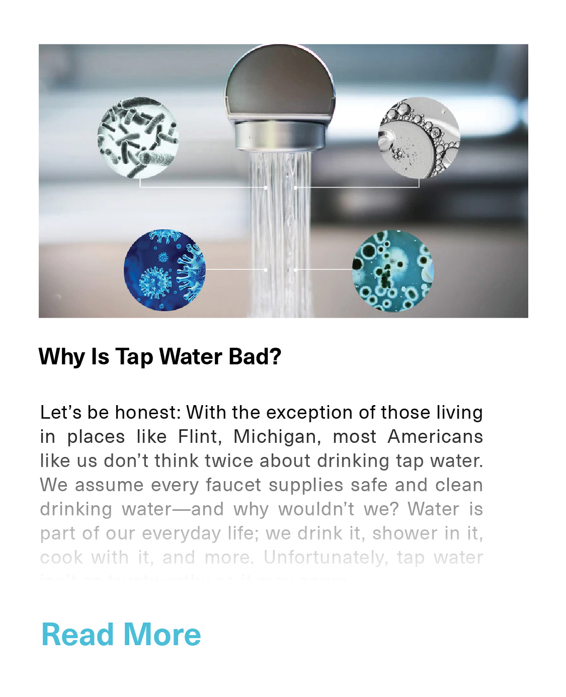 Clearly Filtered Find out what's in your tap water (but shouldn't be
