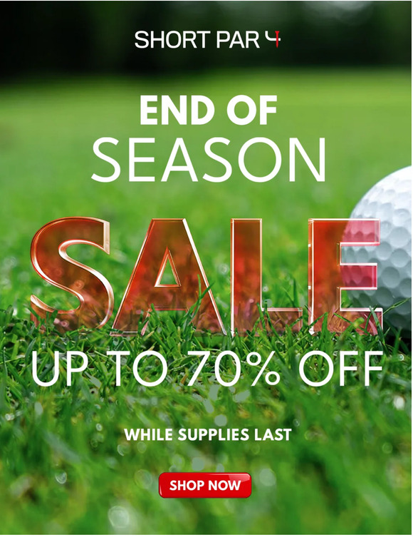 End of Season Sale NOW ON🔥