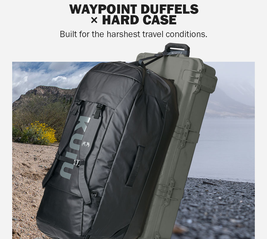 Waypoint Duffels x KUIU Hard Case