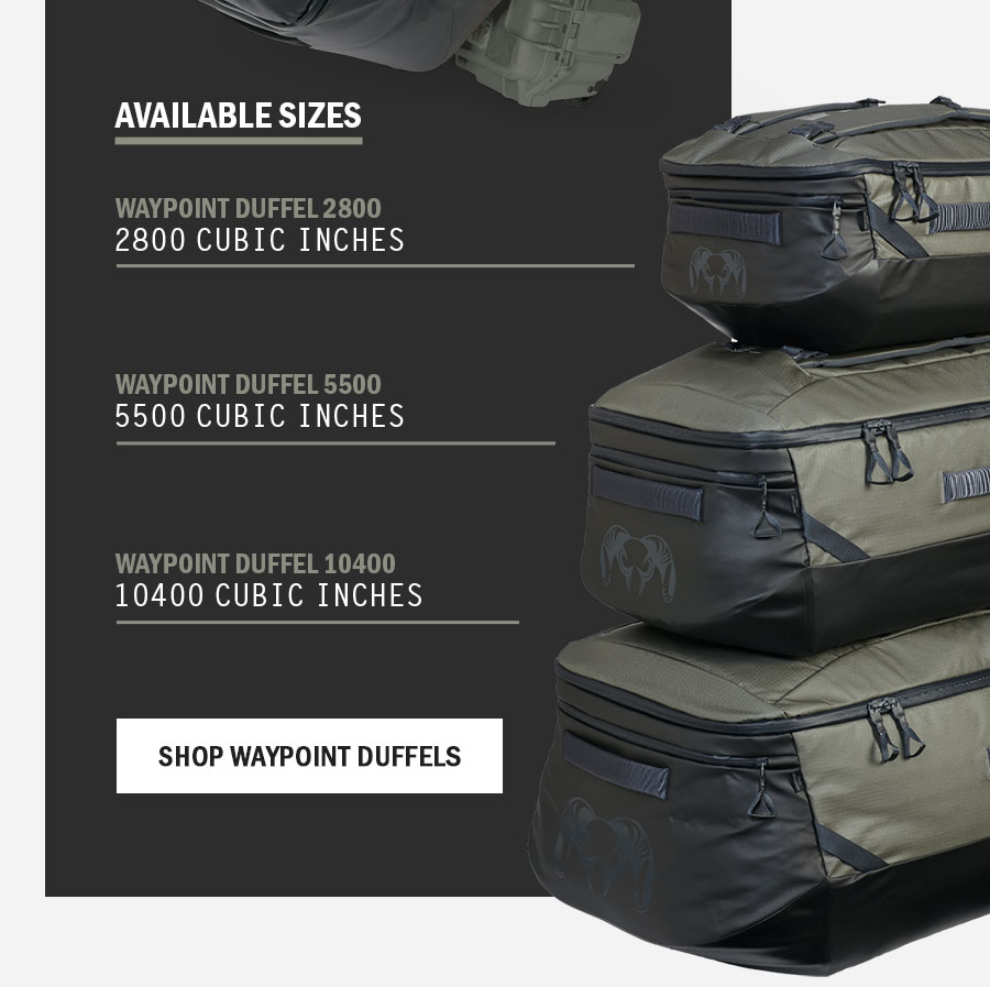 Waypoint Duffles x KUIU Hard Case