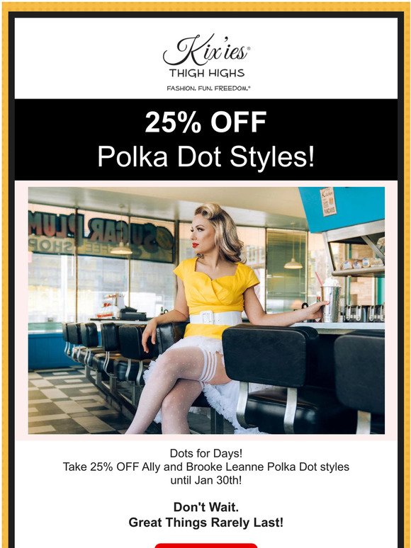 💕 Get your polka dot on!