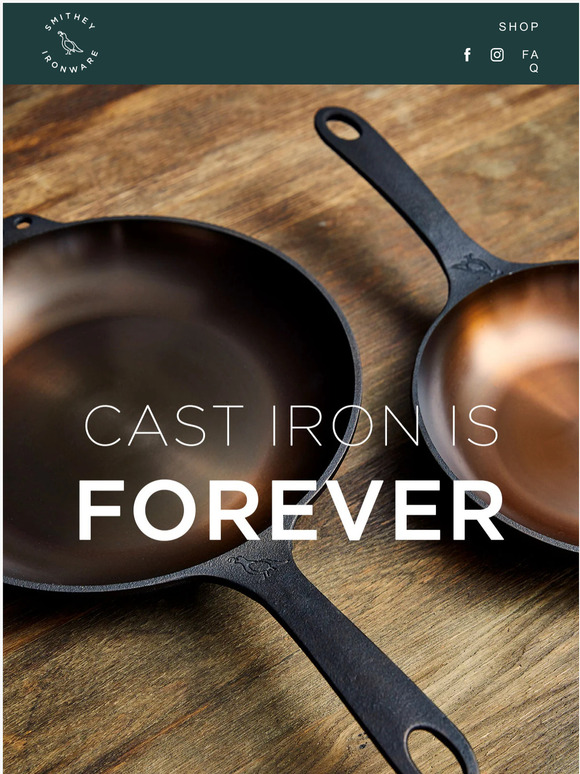 Breathe new life into old cast iron