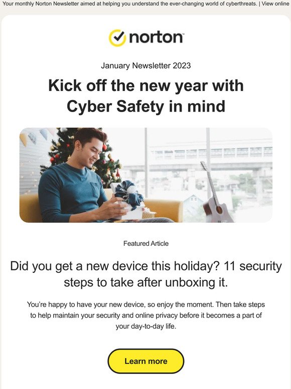 Norton Newsletter – January Edition
