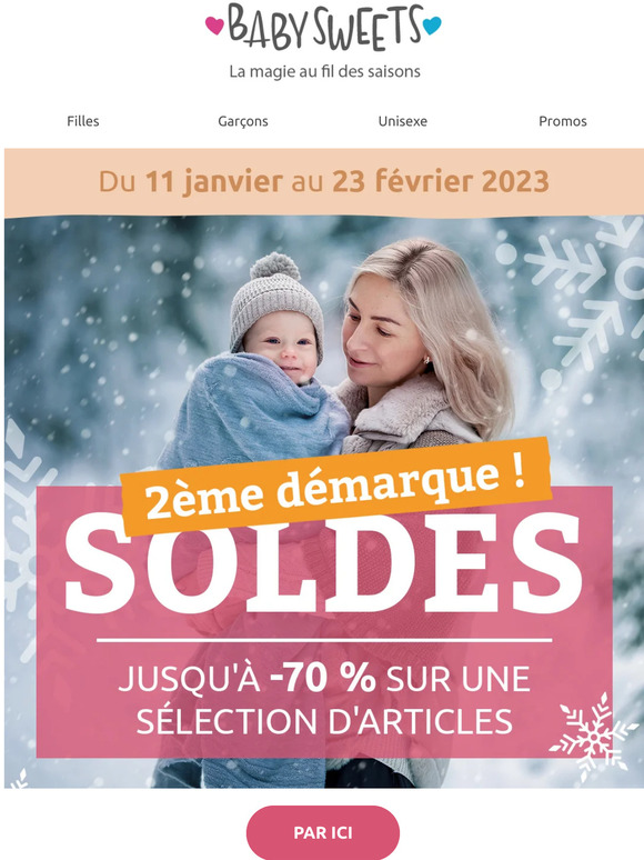 Encore plus de réductions chez Baby Sweets ! 🏂