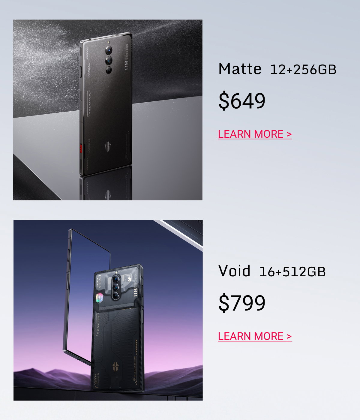 REDMAGIC 8 Pro - Matte - Void