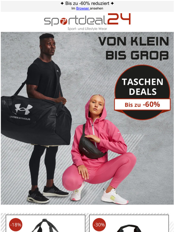 Deine neue Sporttasche im SALE 😍