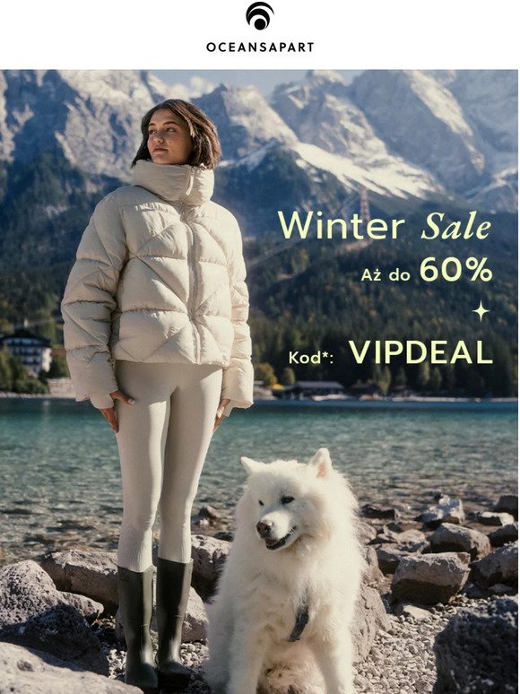 Winter-sale: aż do -60%! 🛍️💰