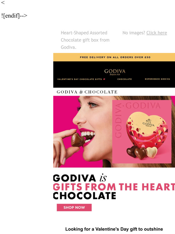 Godiva Chocolates What better way to show how much you care 💕 Milled