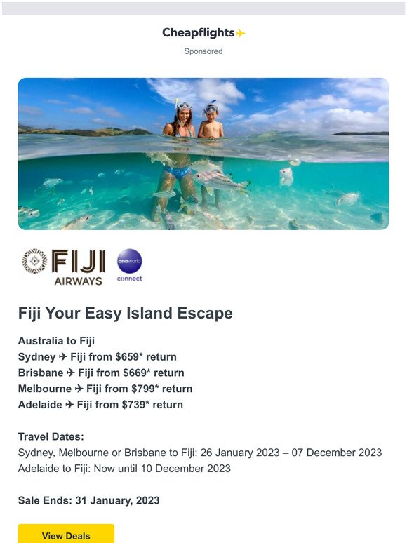 Fiji Your Easy Island Escape