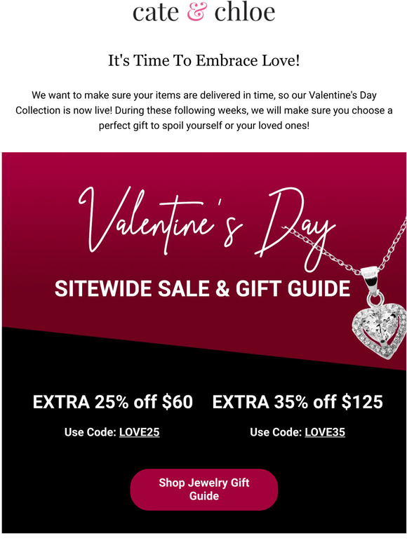 We're ready for Valentine's Day Sale & Gifts ♥️
