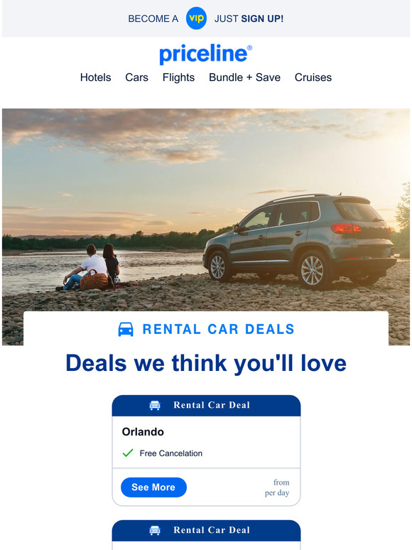 Priceline (Preferred) Don't delete! Rental cars with low daily rates
