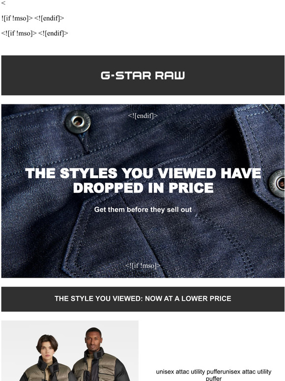 G-Star Raw: EXCLUSIVES By G-Star | Milled