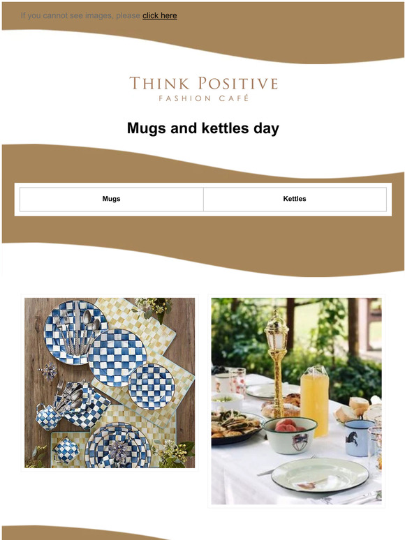Spotlight on : mugs and kettles