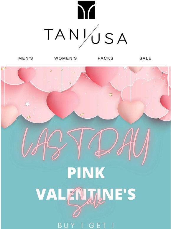 It's Now or Never: Pink V-Day Savings! 🍑