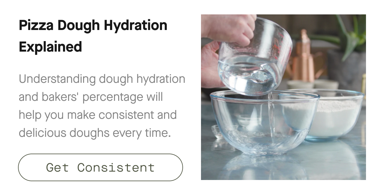 Pizza Dough Hydration Explained