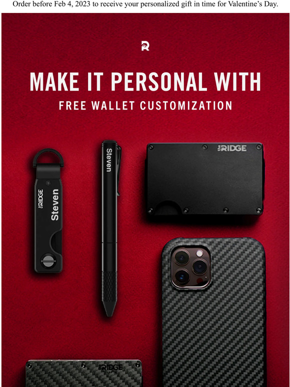 The Ridge Wallet Fwd this to her Milled