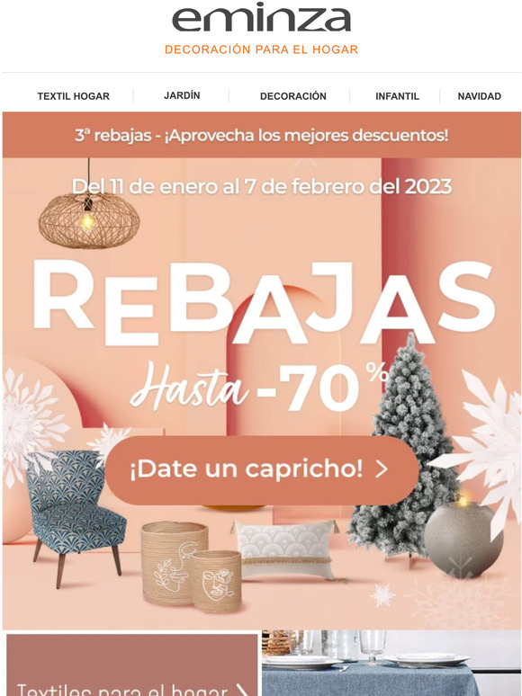 REBAJAS – 3ª rebajas, hasta -70%