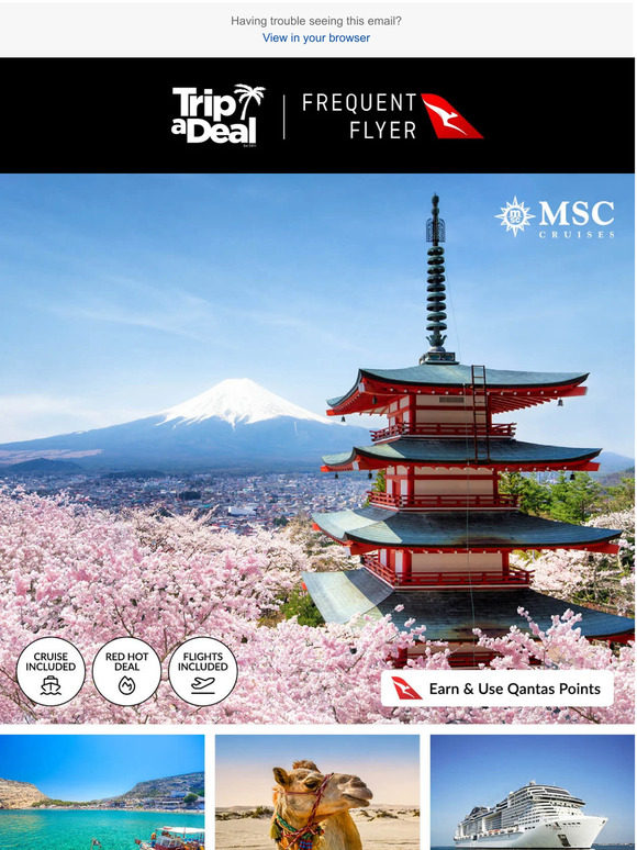 TripADeal Explore the World for 33 Days From Only 7799pp Including Flights See Japan During