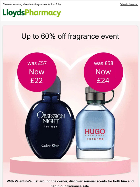 Perfume best sale lloyds pharmacy