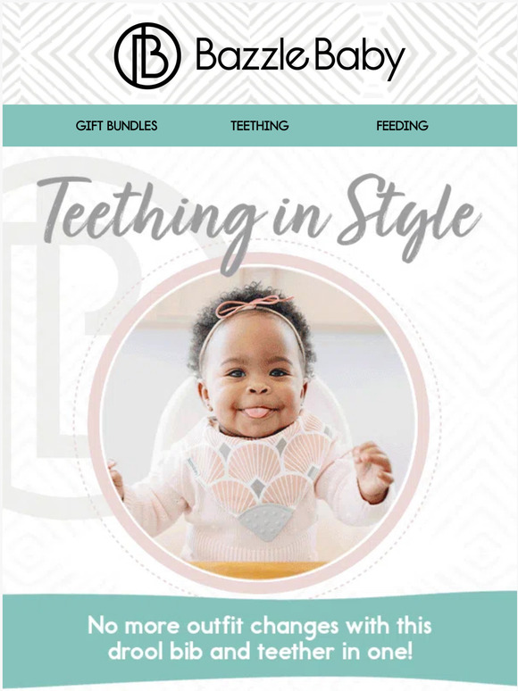 Drool bibs and teethers in one!
