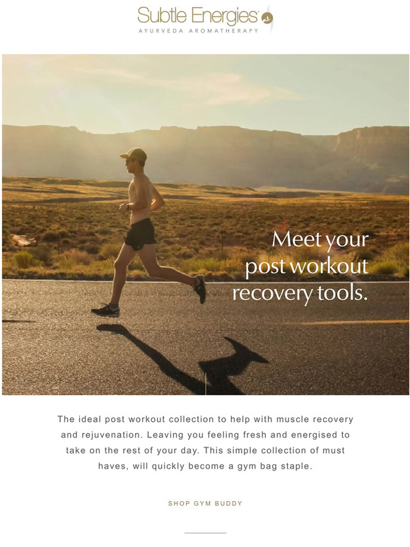 The ideal post workout kit to help with muscle recovery.