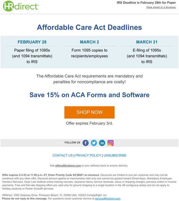 ACA Deadlines Start Soon: Prepare Now