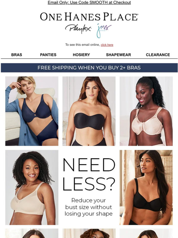 Too Much Boobage? Extra 20% Off Minimizers