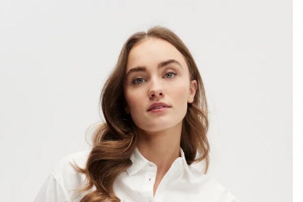 Short Poplin Blouse