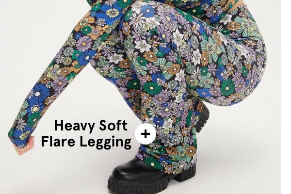 Heavy Soft Flare Legging