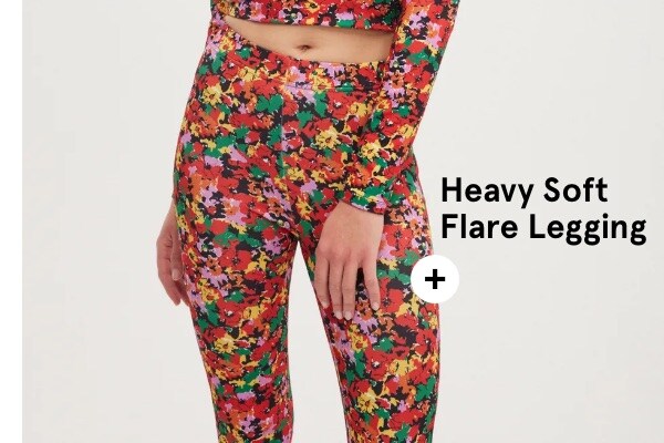 Heavy Soft Flare Legging