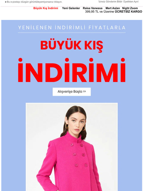 Yenilenen İndirimli Fiyatlarla: Kabanlar!