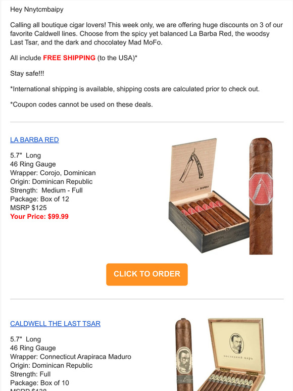 👀 Select Caldwell Boxes for Just $99.99 👀