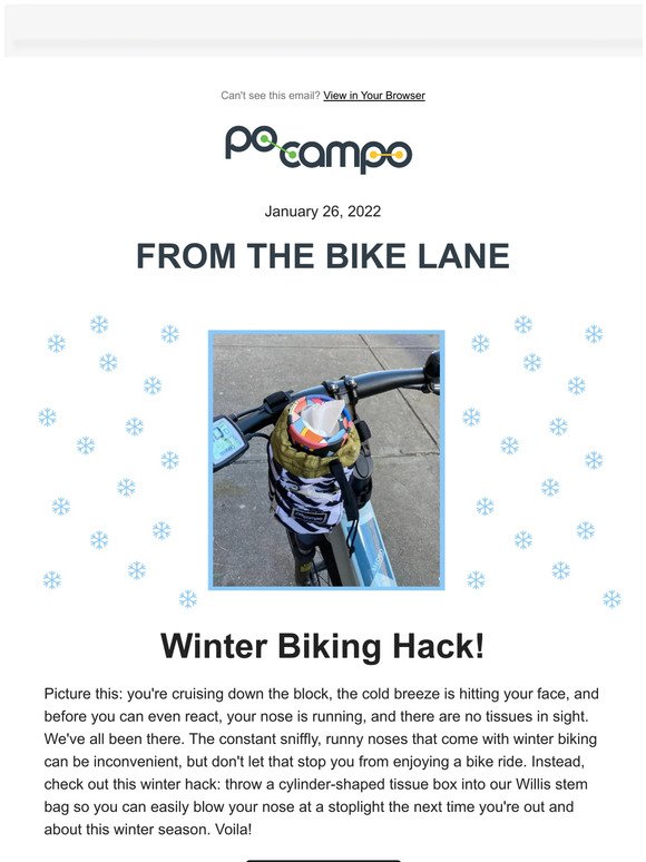 Our Winter Biking Survival Guide
