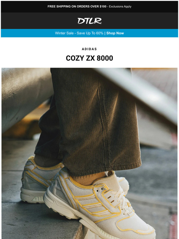 DTLR (Down Town Locker Room) Freshly Dropped New Adidas Cozy Kicks