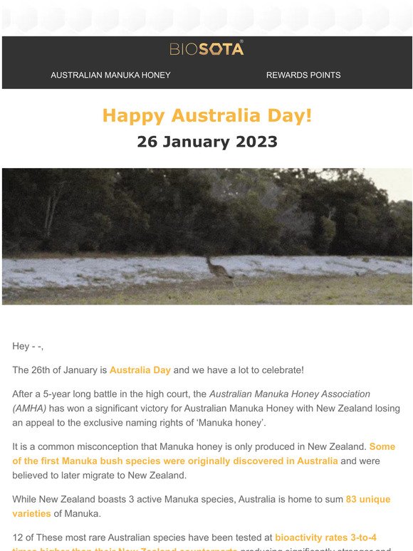 🦘 Happy Australia Day!