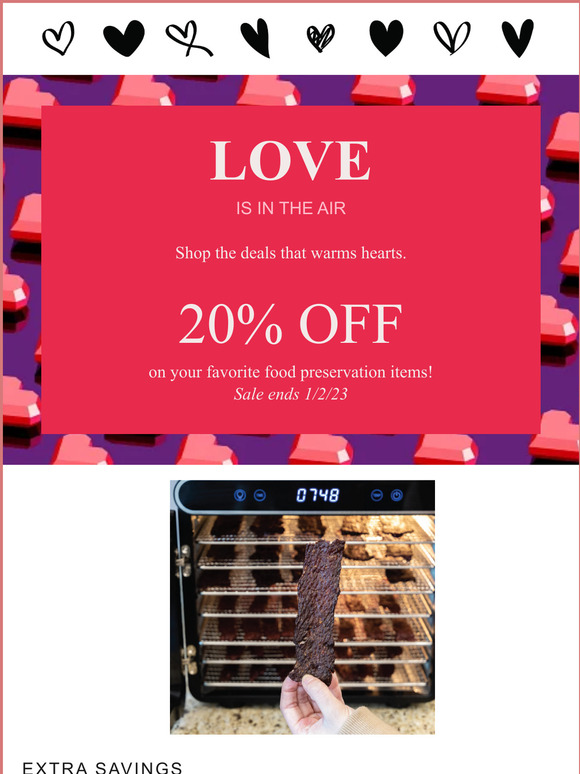 It's Valen-time to SAVE! 💖