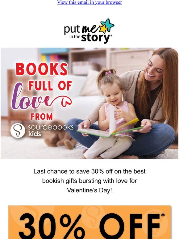 [30% OFF📚] Last chance to save on kids books from Sourcebooks