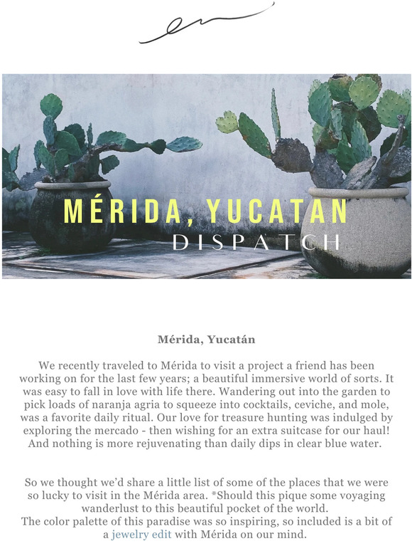 Dispatch from Mérida