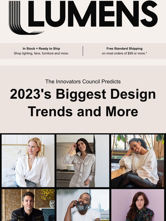 New from the Innovators Council: 2023's Biggest Design Trends + More.