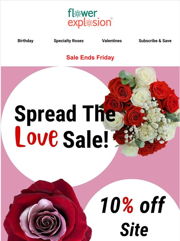 Spread The Love Sale Ends Friday....🌺