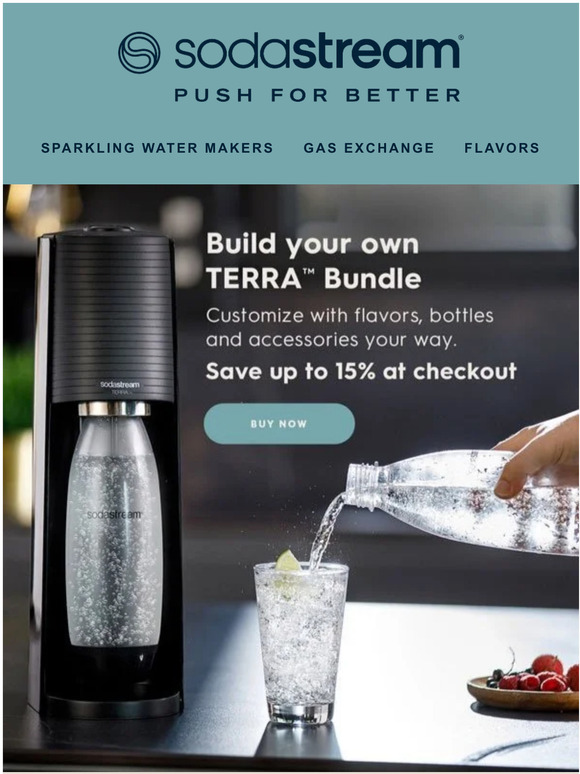 SodaStream USA, inc Create your personal beverage experience Milled