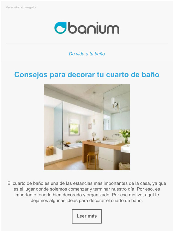 Consejos para decorar tu cuarto de baño