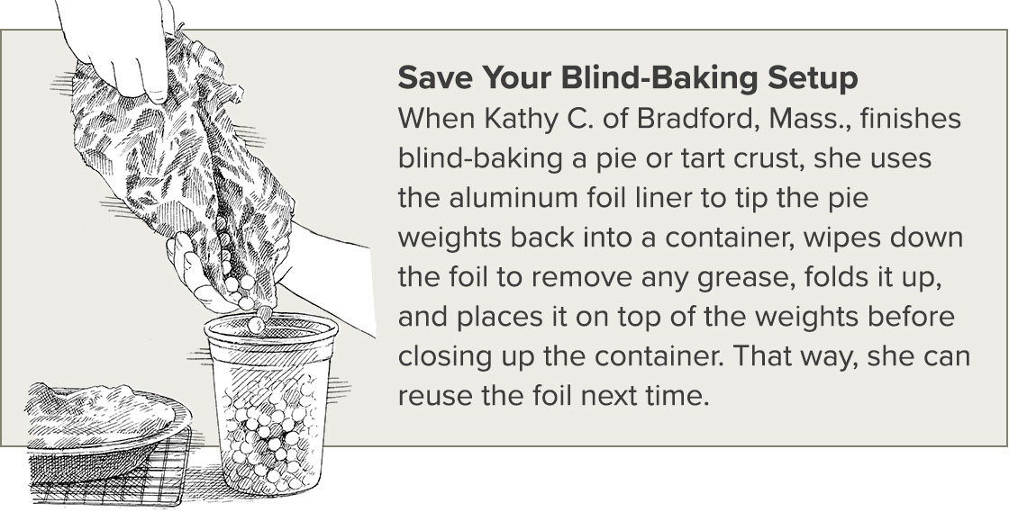Save Your Blind-Baking Setup