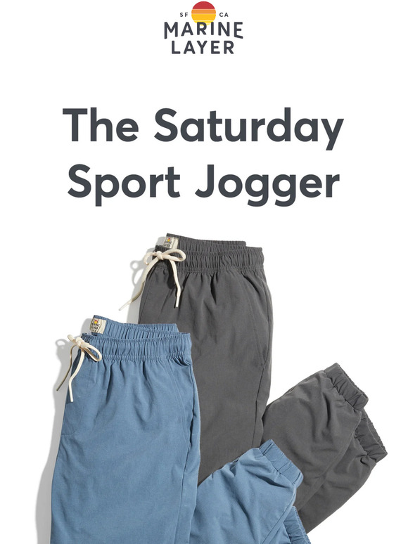 Marine Layer Our most versatile jogger yet. Milled